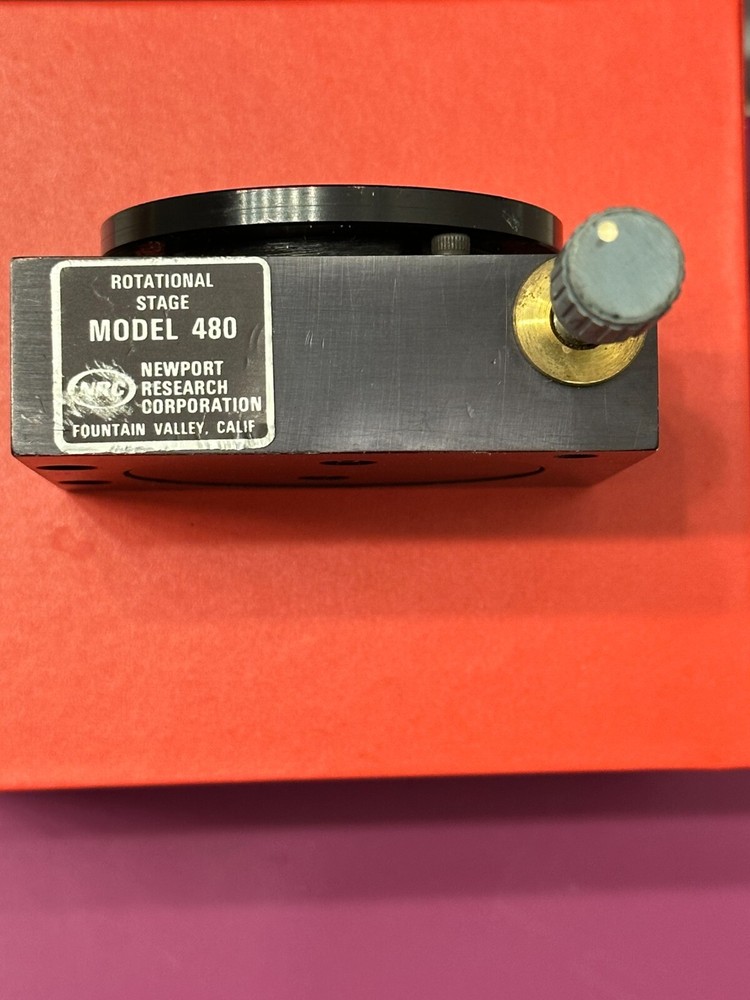 NRC NEWPORT ROTATIONAL STAGE MODEL 480 2.25" PLATFORM