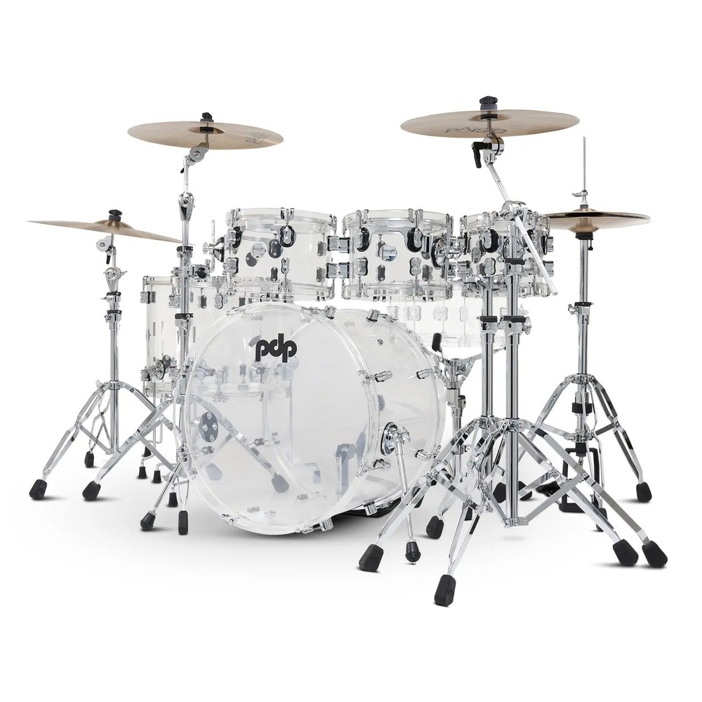 PDP Concept Acrylic 6pc Drum Set