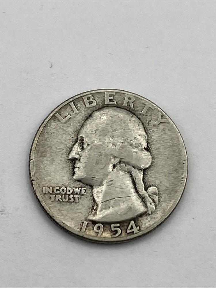 1954 25C Washington Quarter