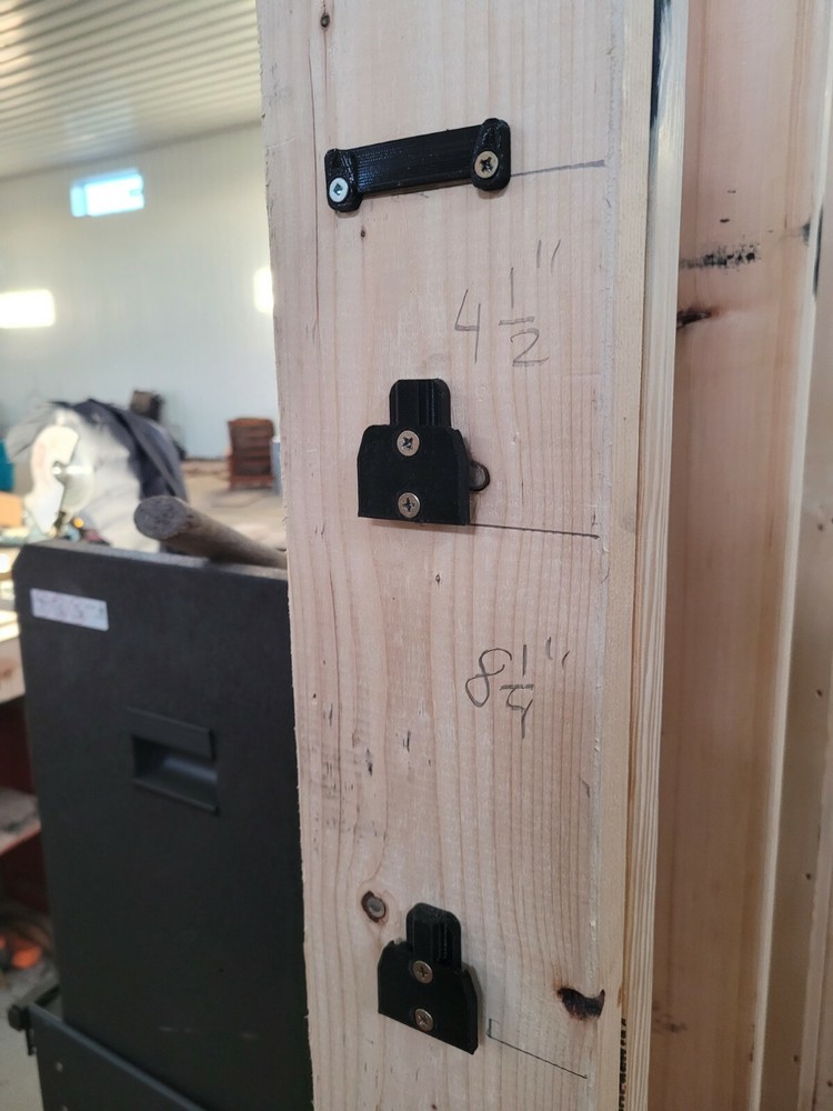 (2 Pack) Milwaukee Packout Storage Cleat Wall Mount - Hanger - Hook