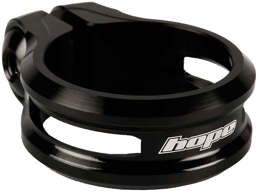Hope Seatpost Clamp - 36.4mm, Bolt-On, Black