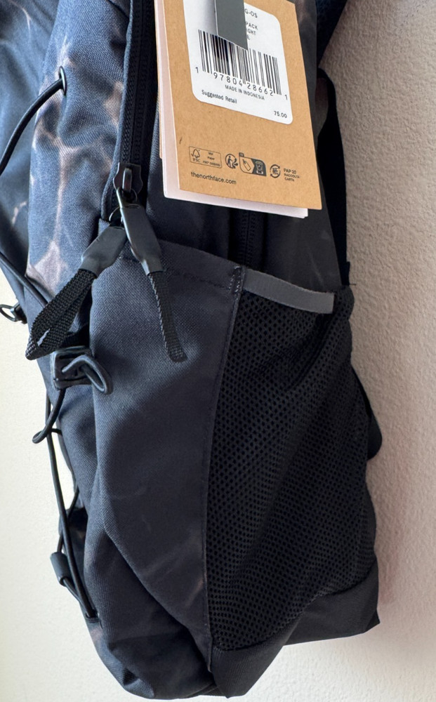 The North Face Jester Backpack Bag Black Light Refractions