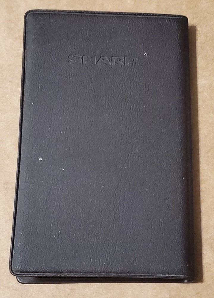 Vintage Sharp Elsi Mate EL-824S Pocket Size Calculator Working