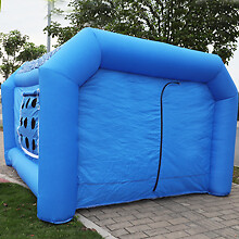 Inflatable Spray Booth Paint Tent Car Paint Capacious Filter System With Blowers