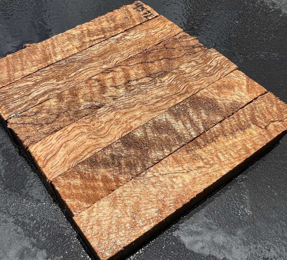 Hawaiian Curly Mango Pen Blanks #4572