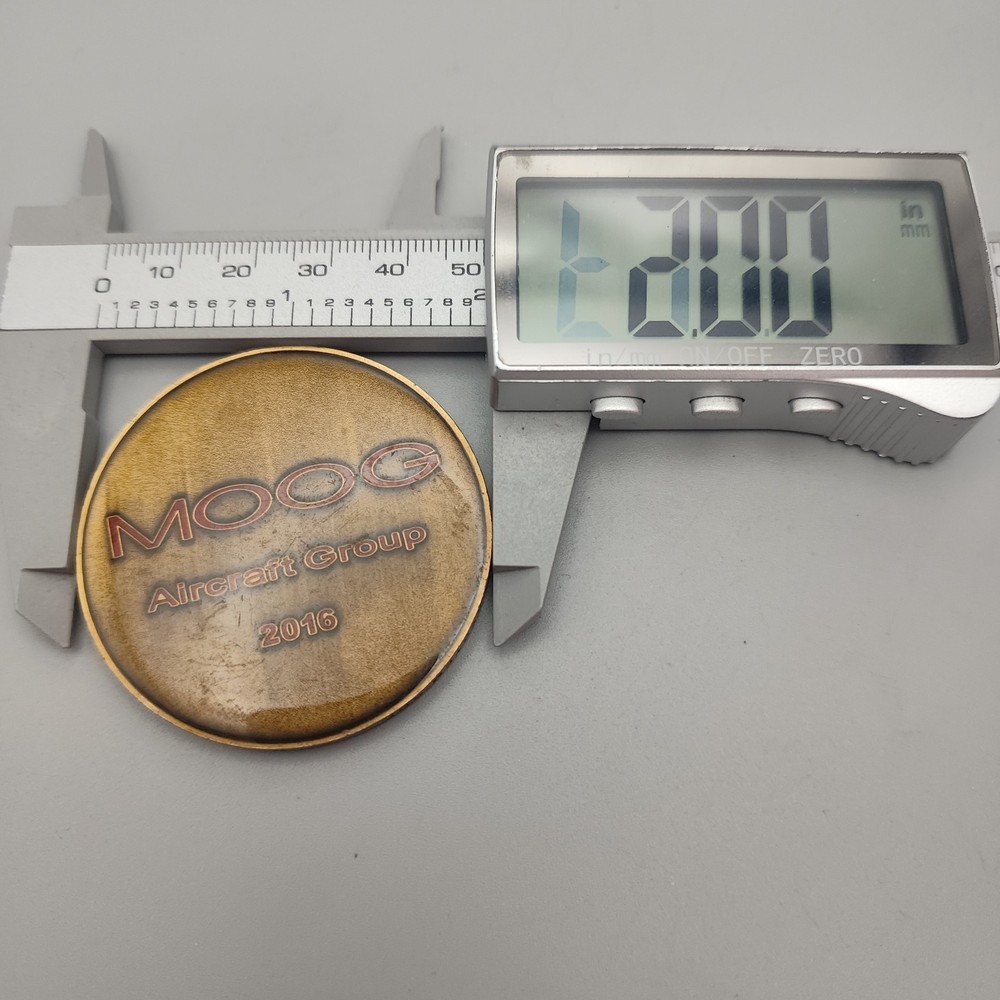 MOOG Aircraft Group Challenge Coin