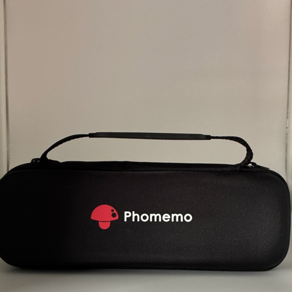 Phomemo M03 Portable Thermal Label Maker Printer USB-C with Case & Label Rolls