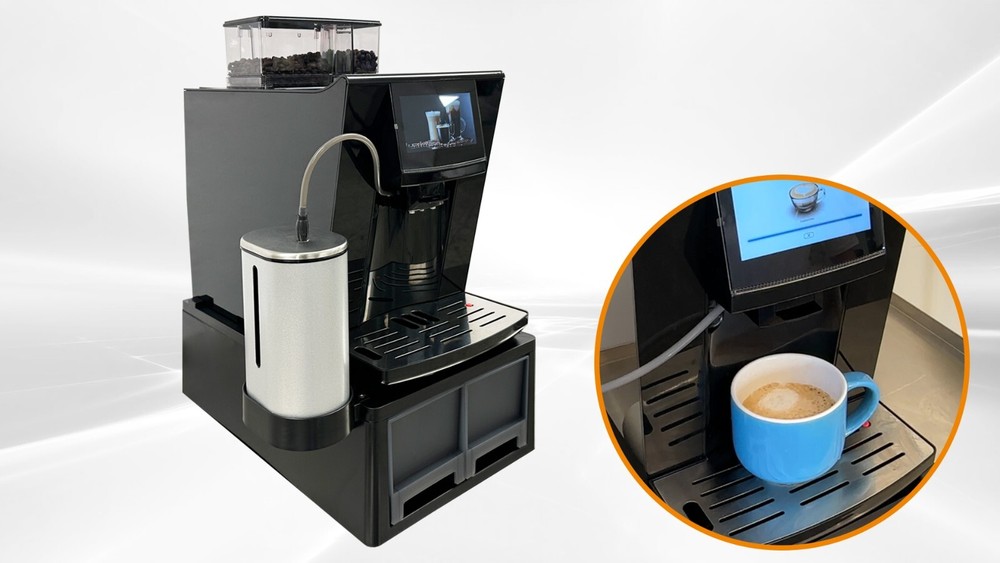 Commercial Automatic Espresso Cappuccino Latte Coffee Machine Touch Screen NSF