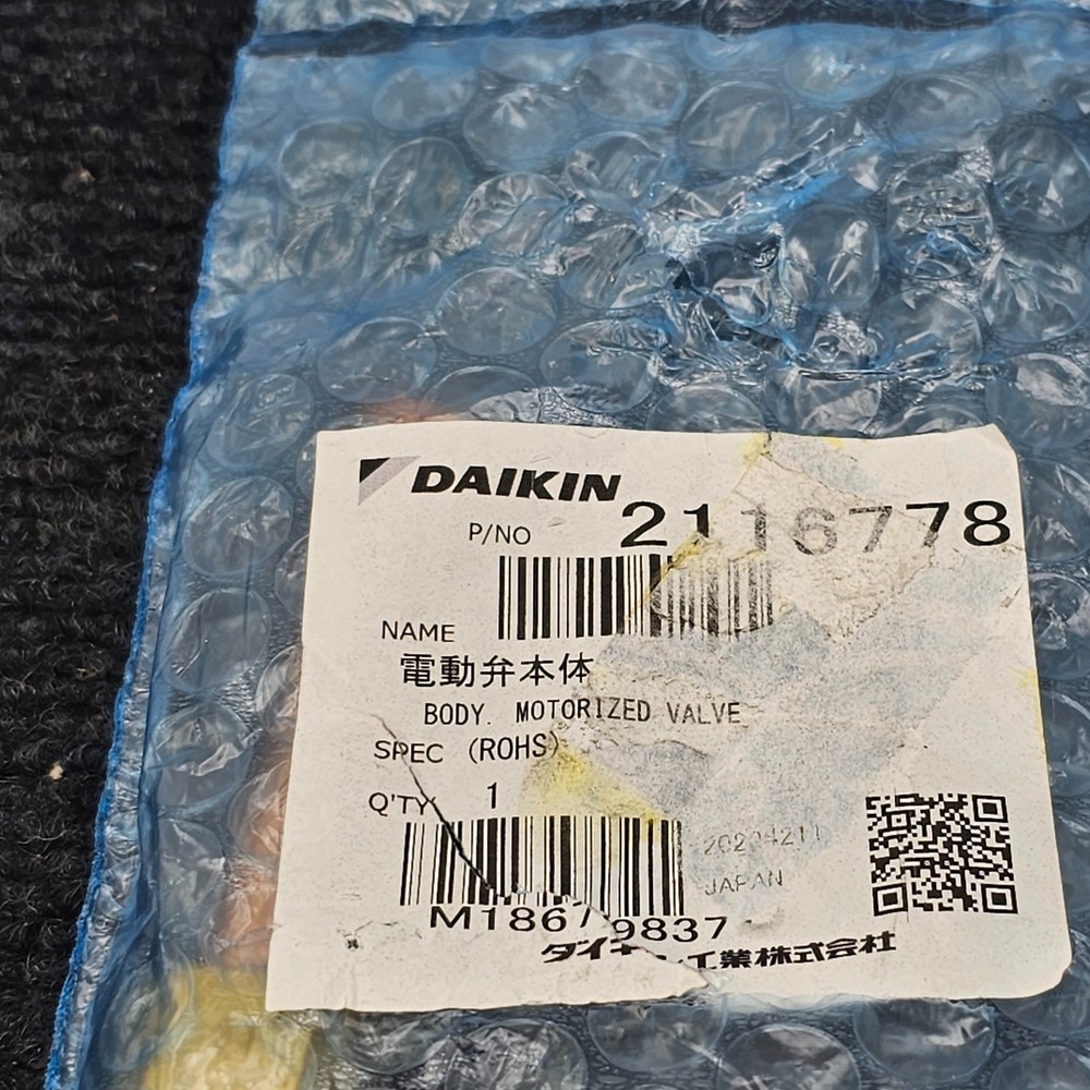 Daikin 2116778: Body Motorized Expansion Valve