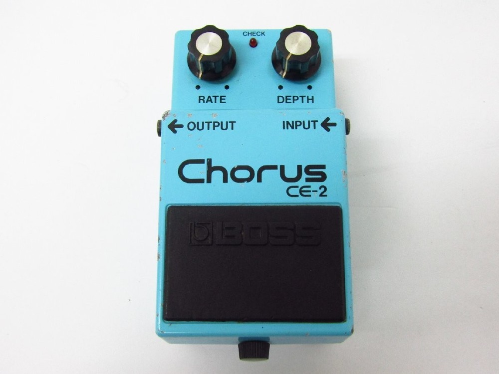 BOSS CE-2 Chorus Guitar Effects Pedal used