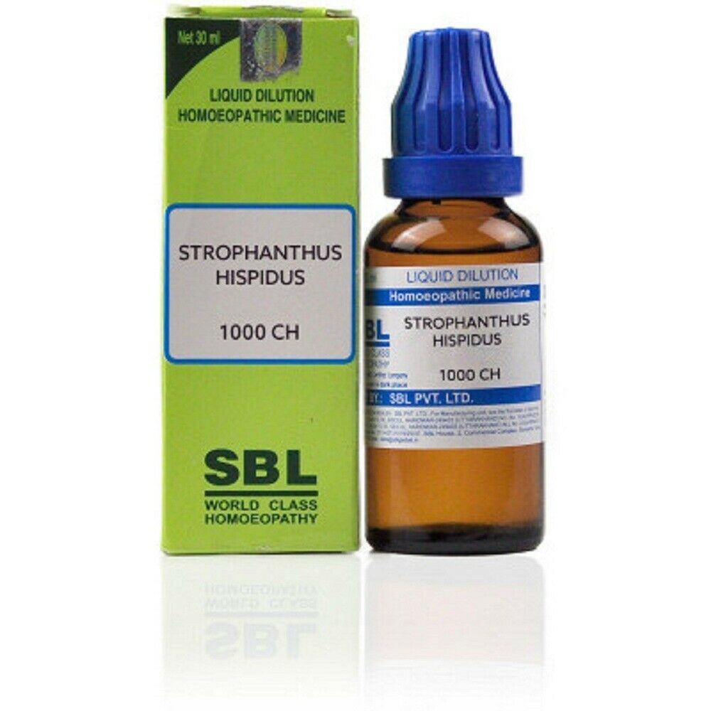 SBL Homeopathic Strophanthus Hispidus (30 ML) (Select Potency)