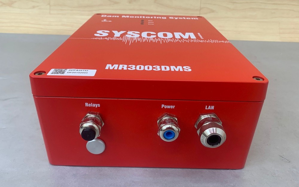 Syscom MR3003DMS Strong Motion Dam Monitoring System