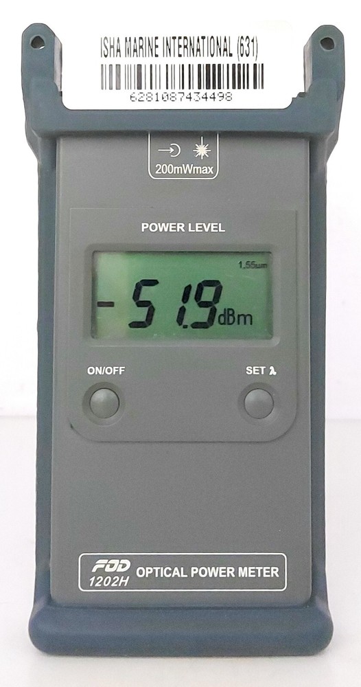 Fod 1202H Optical POwer Meter 0631