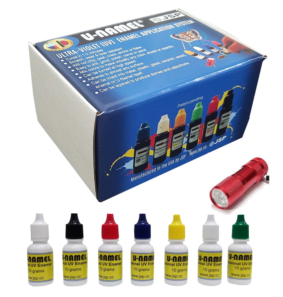 U-NAMEL starter kit, 7 colors + led