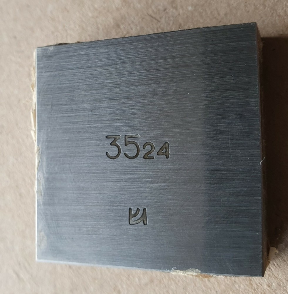 Precision Metric Gauge Block 35.24 mm .