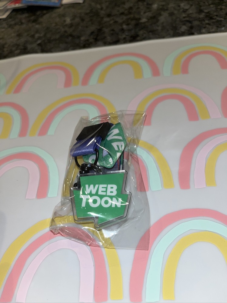 EXCLUSIVE WEBTOONS 2022 NEW YORK COMIC CON SEALED LANYARD