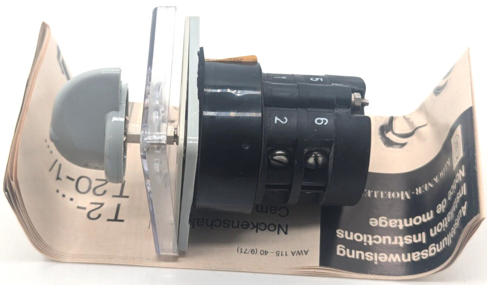 Klöckner Moeller T2 b-2-10/e 8 pole on switch