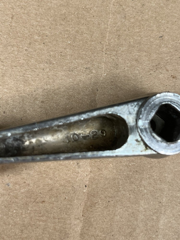 Nice Atlas Craftsman 10” 12” Lathe Half Nut Scroll Handle 10-29 (c1)