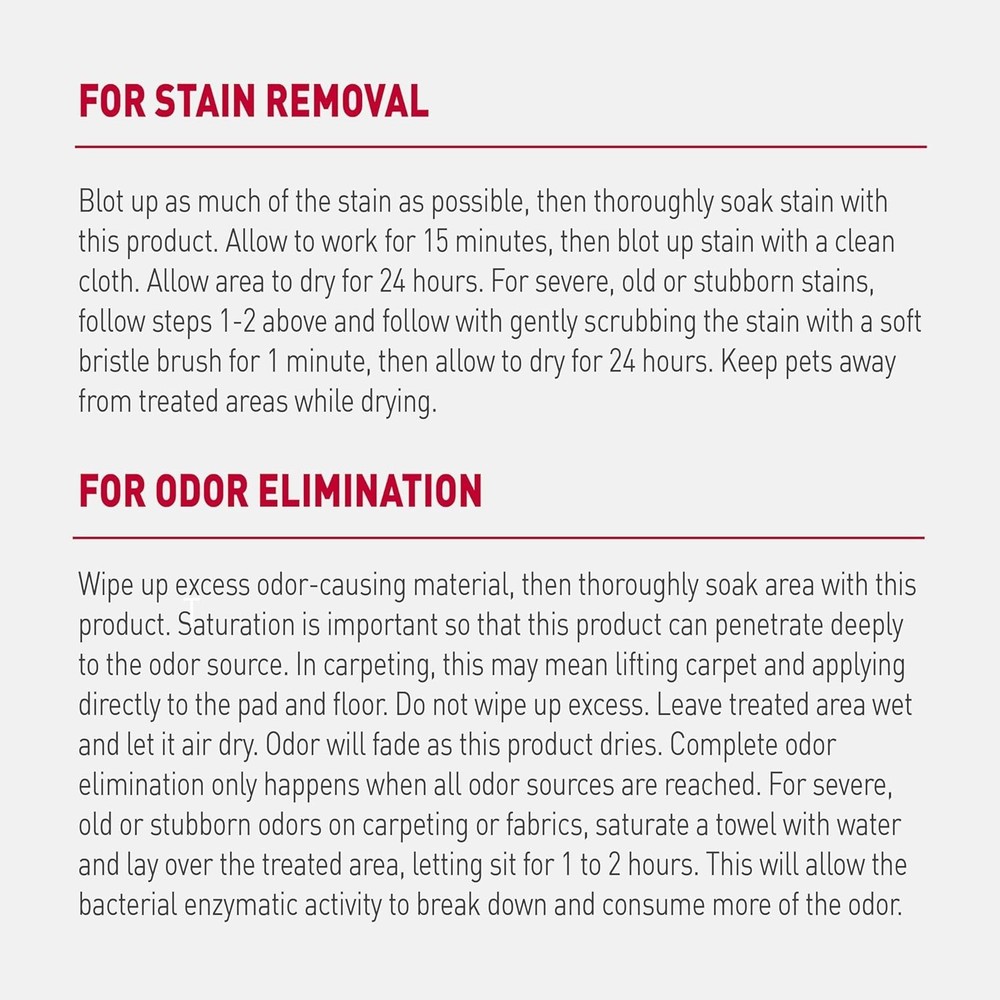 New Advanced Cat Stain & Odor Eliminator Spray 32oz – Enzymatic Formula