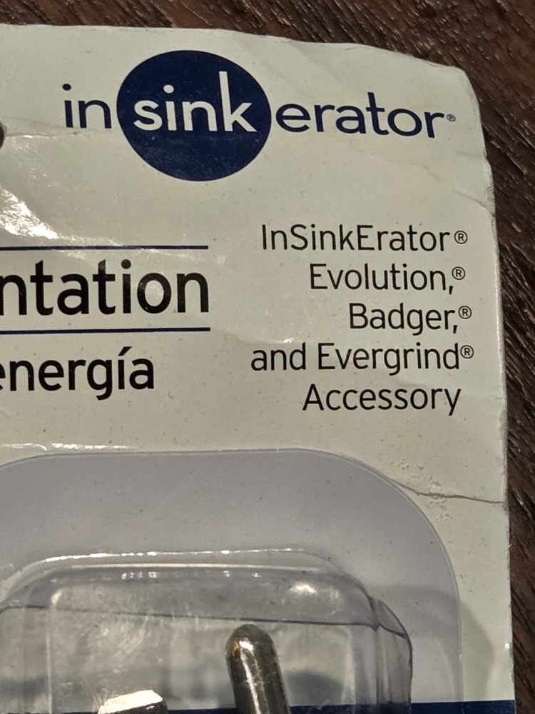 InSinkErator Garbage Disposal Power Cord Kit CRD-00 Install Badger Evolution
