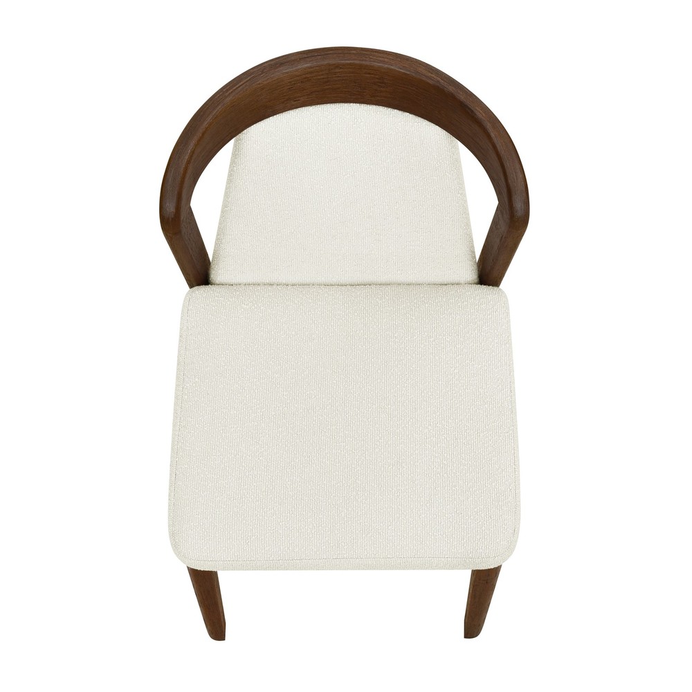 Upholstered Backrest Armless Dining Chairs