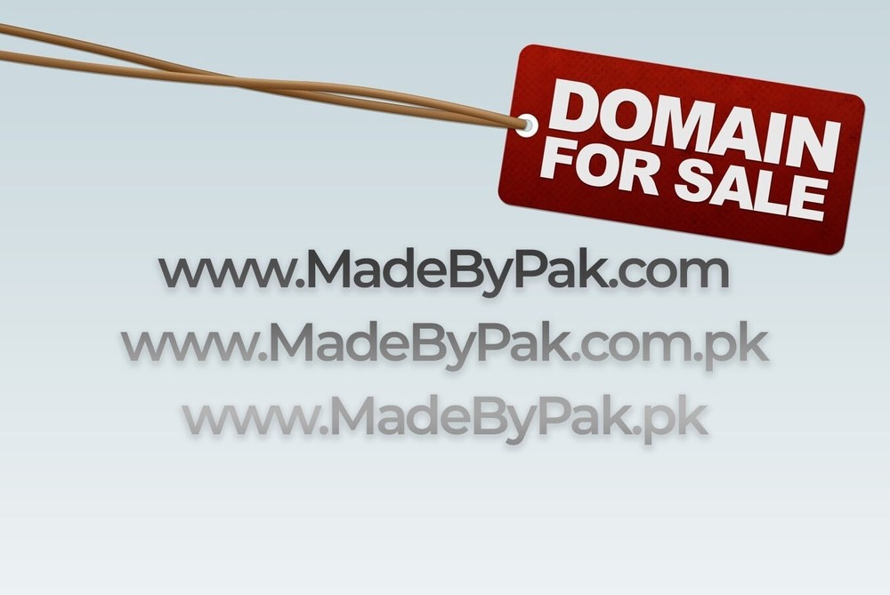 Premium Domain Name for sale - WWW.MadeByPak.com