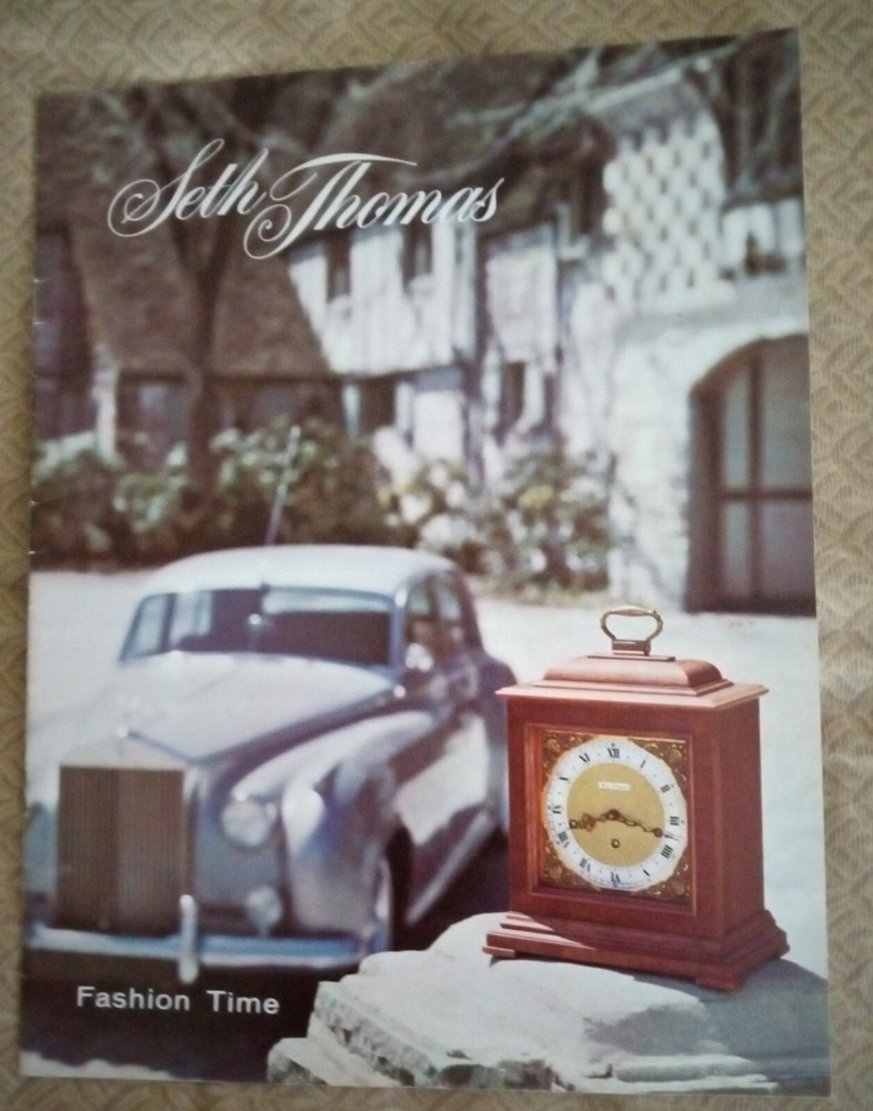 Original Seth Thomas Clock Catalog 825 6-67    20 Pages