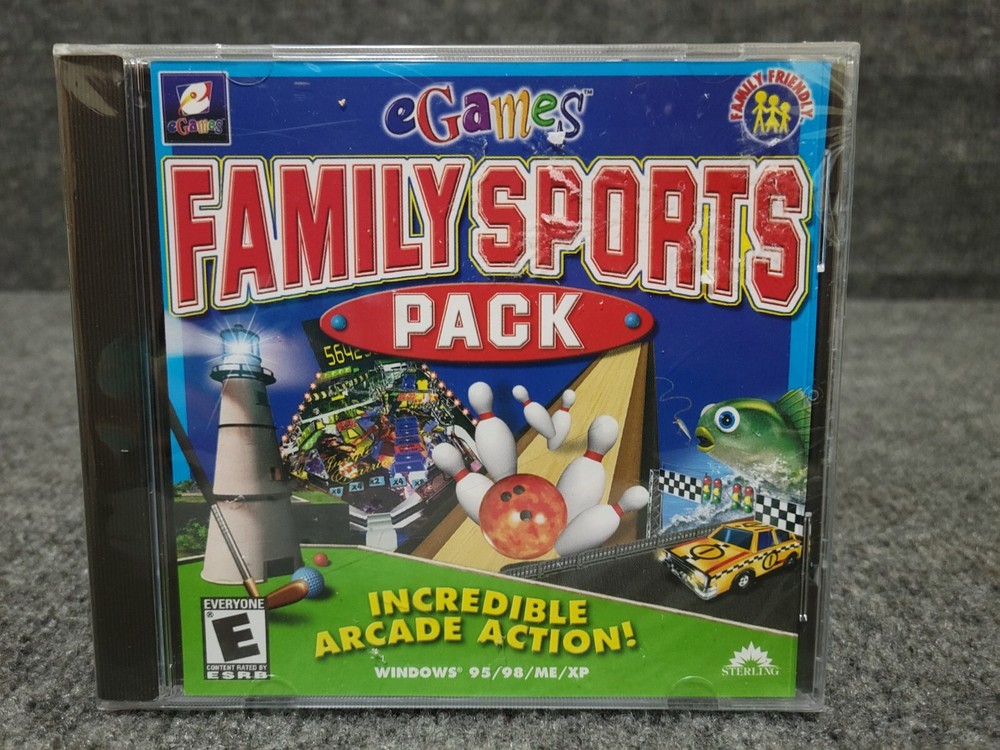 eGames FAMILY SPORTS PACK CD-Rom