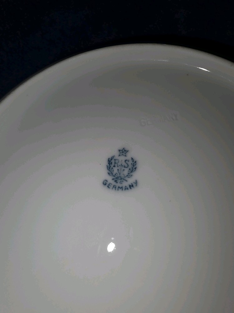 R.S. China Serving Dish W/ Handles