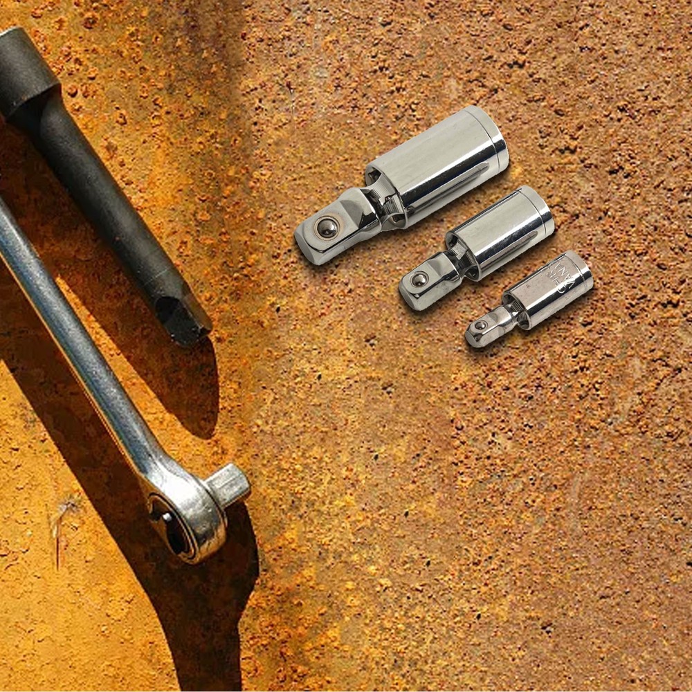 Diverse Uses Compact Joint Socket Kit Featuring Essential Ratchet Adapters