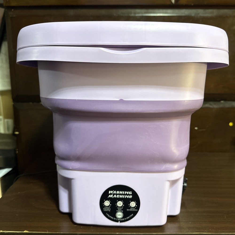 Mini Washing Machine 11L Folding Portable Sterilization Drying Laundry Machines