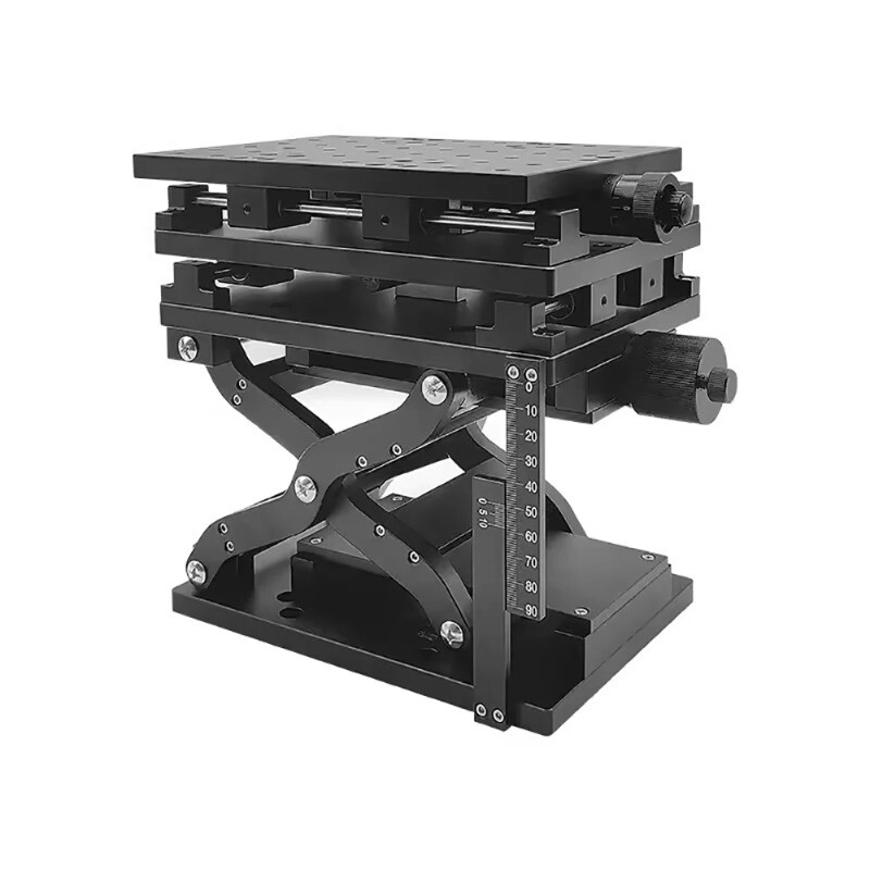 3D Manual Fine-Adjustment Platform Precision Slide XYZ Displacement Stage