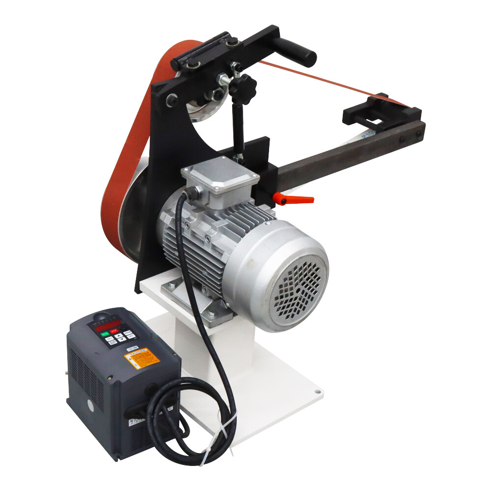 Frequency Conversion Industrial Sand-belt Machine 110V with 3 Configuration Sets