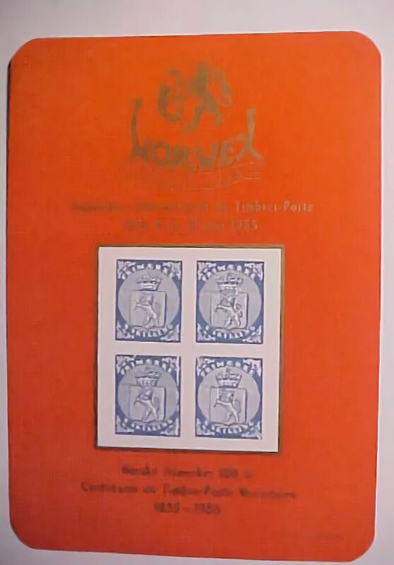 NORWAY EXPO CARD 1955