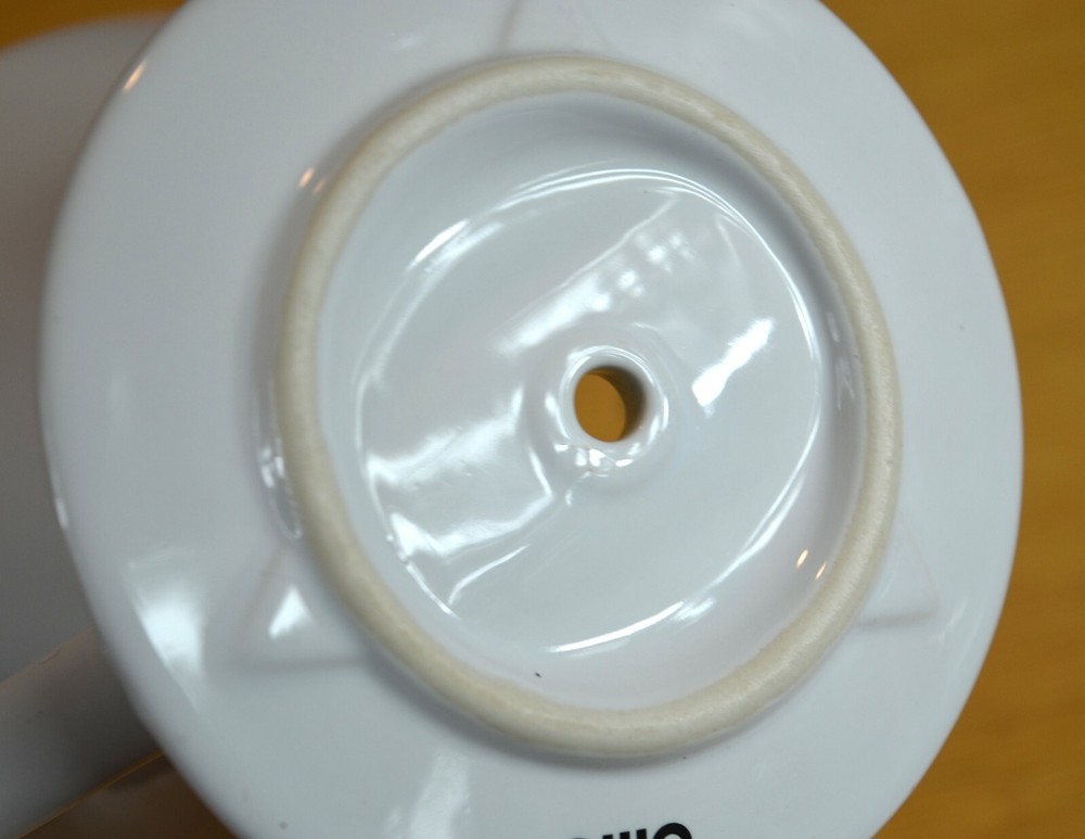 CILIO Coffee Filter Holder Pour-Over ( White ) Porcelain