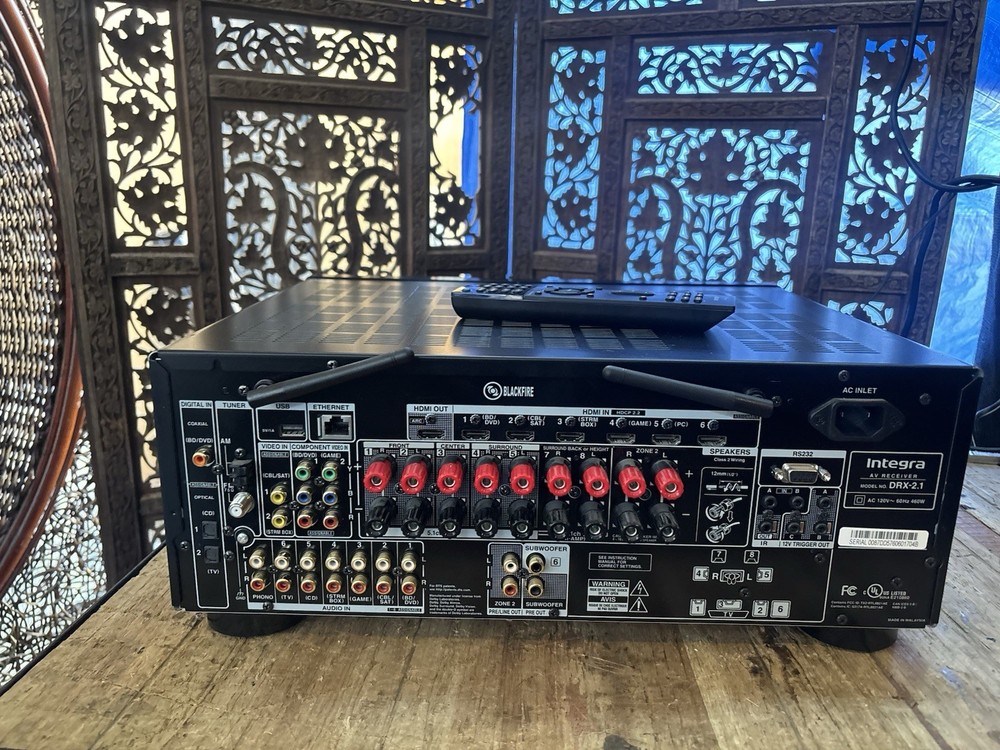 Integra DRX-2.1 Black Network 7.2Ch Receiver with Bluetooth