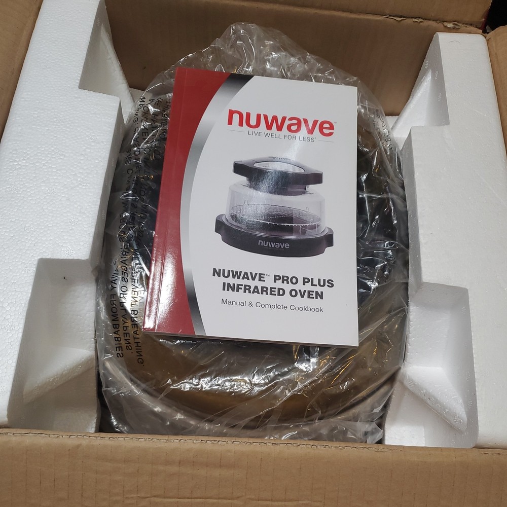 Nuwave Pro Plus Infrared Oven Model #20604 New With Extras