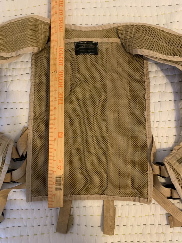 Patriot Performance Materials MOLLE II Modular Mesh Vest - Tactical – Tan/Sand