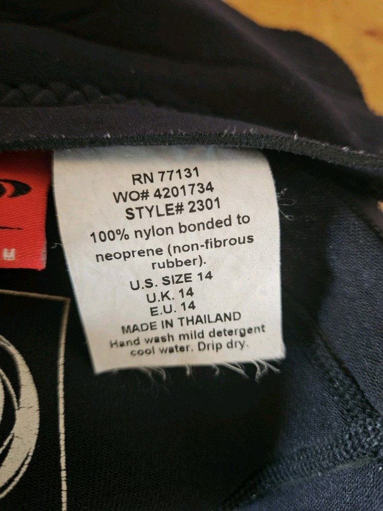 O'Neill Shorty Wetsuit 2:1 Size 14