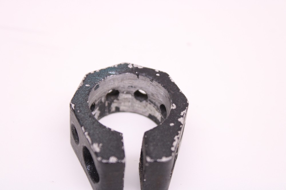 Used Sparkly Dark Green Seat Post Clamp, without bolt