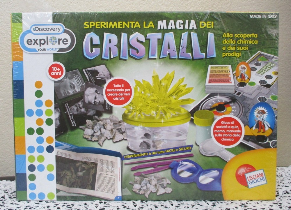 Sperimenta La Magic Dei Cristalli Kit Italian Version NEW