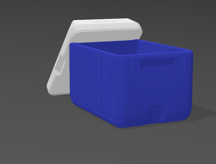1/10 Scale Cooler Diorama Accessory