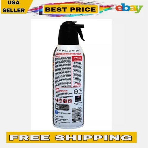 Falcon Dust Off Compressed Gas Duster 10oz 4 Pack
