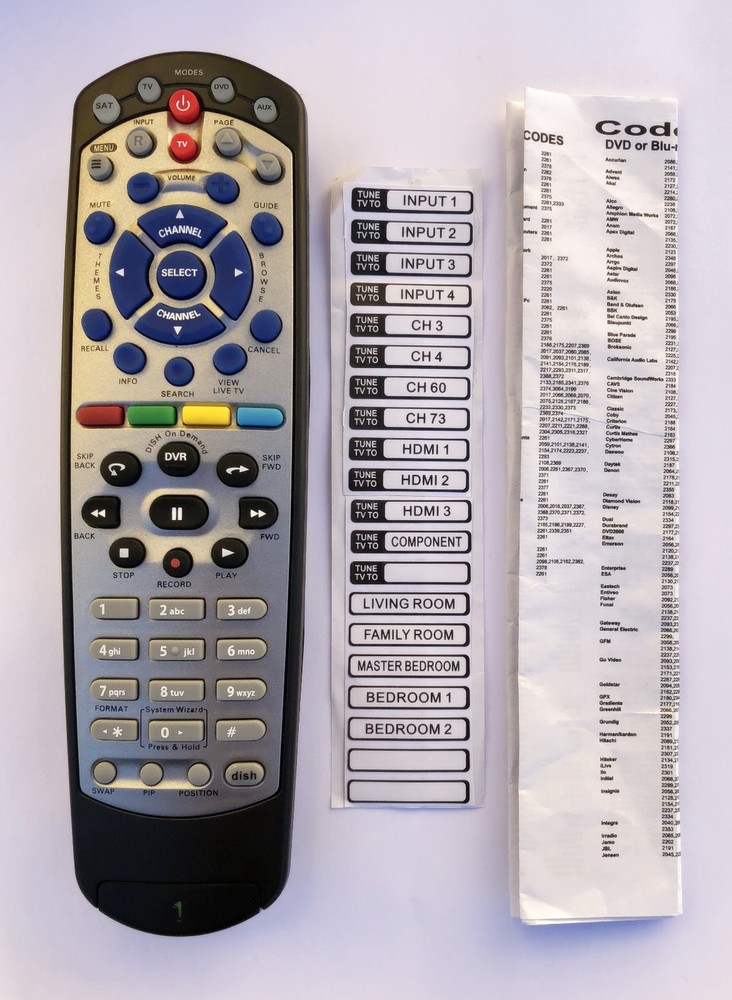 New Replacement Remote for Dish Satellite Receiver ExpressVU 20.1 IR Network