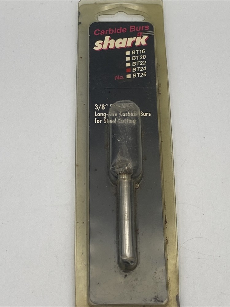 Shark Industries Carbide Bur-3/8 Tree Pointed. (BT24)