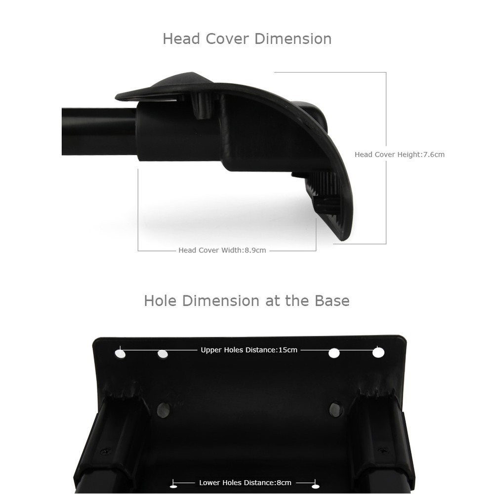 20inch Luggage Telescopic Handle Replacement Suitcase Pull Out Handle Spare