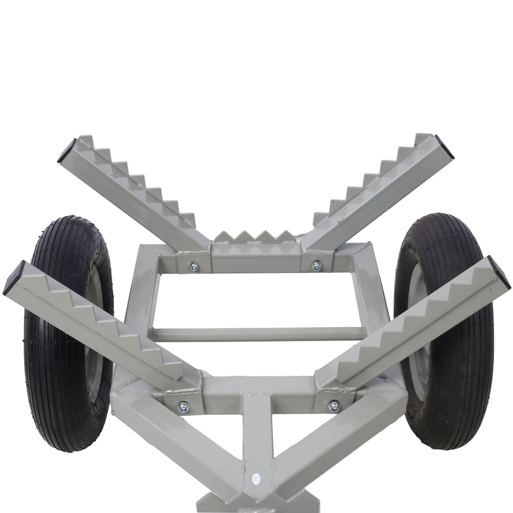 Heavy Duty Log Dolly w/Load Binder & Chocker Chian 440LB Capacity Load Log Mover