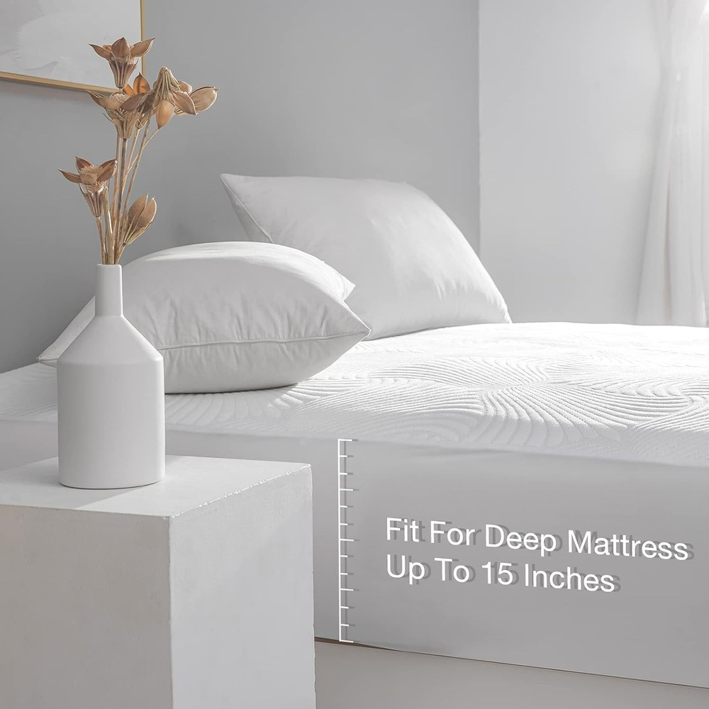 Queen Electric Heated Mattress Pad - Lighted Controls & Enhanced Safety Features