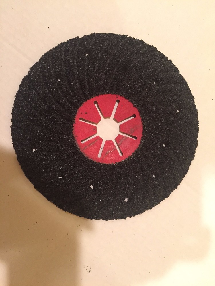 10 PACK! 4.5 Inch Flex Discs -  C16 Sanding Discs Silicon Carbide Rough Surfaces
