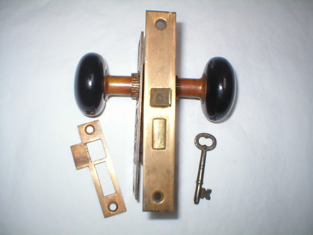 Antique Victorian Era Door Hardware